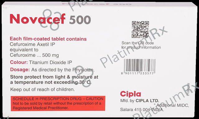 Novacef 500 Tablet