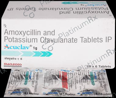 Acuclav 1000mg Tablet 10s