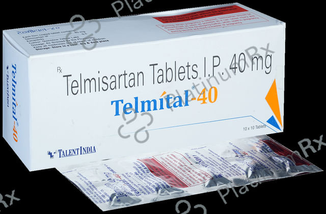 Telmital 40 Tablet