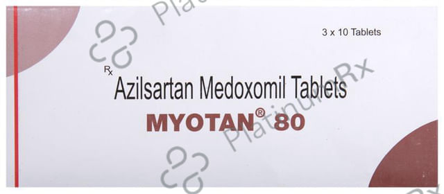 Myotan 80mg Tablet 10s