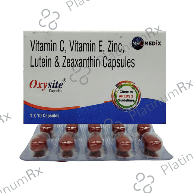 New Oxysite Soft Gelatin Capsule