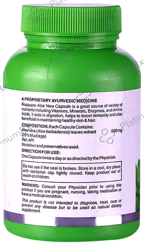 Rosscare Aloe Vera Capsule