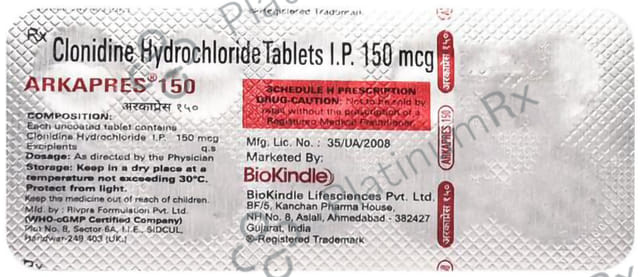 Arkapres 150 Tablet