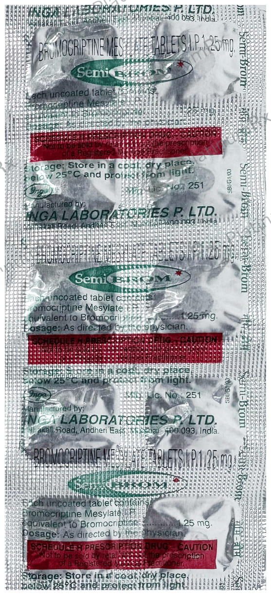 Semi Brom 1.25mg Tablet