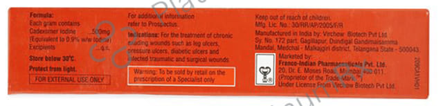 Addex 500mg Ointment 10gm