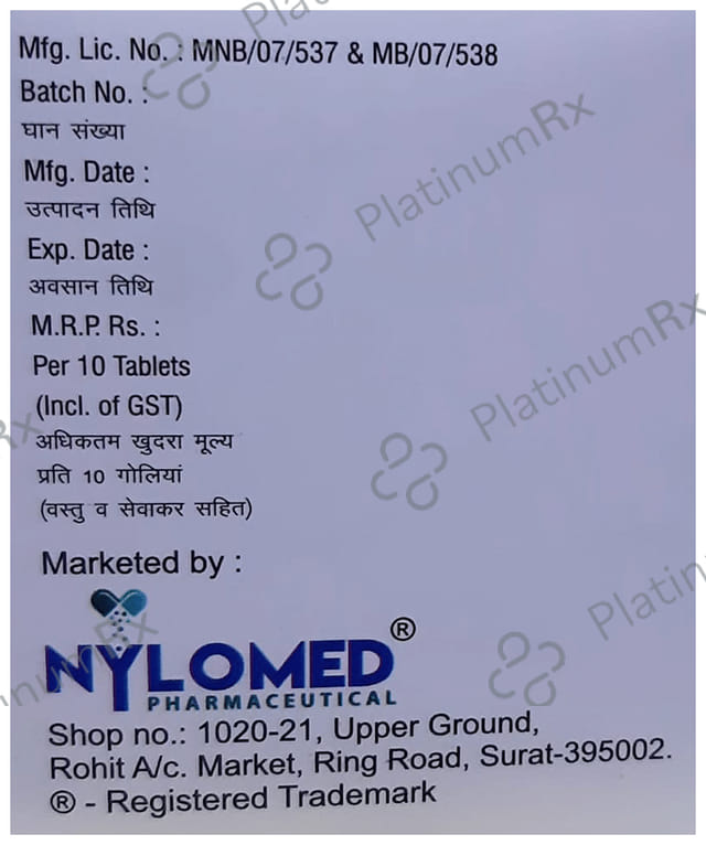 Nylocef 500 Tablet