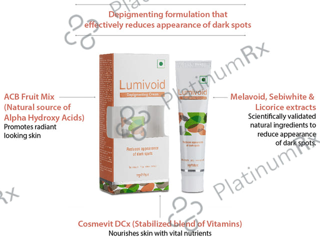 Lumivoid Depigmenting Cream 15gm