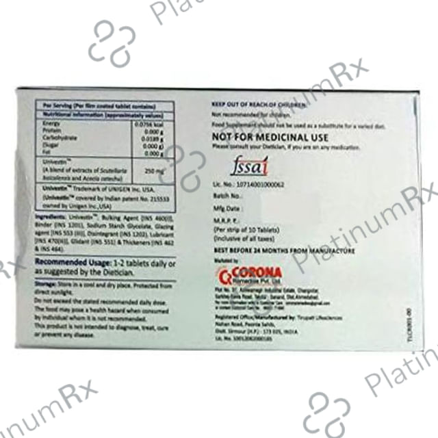 Corvestin 250mg Tablet