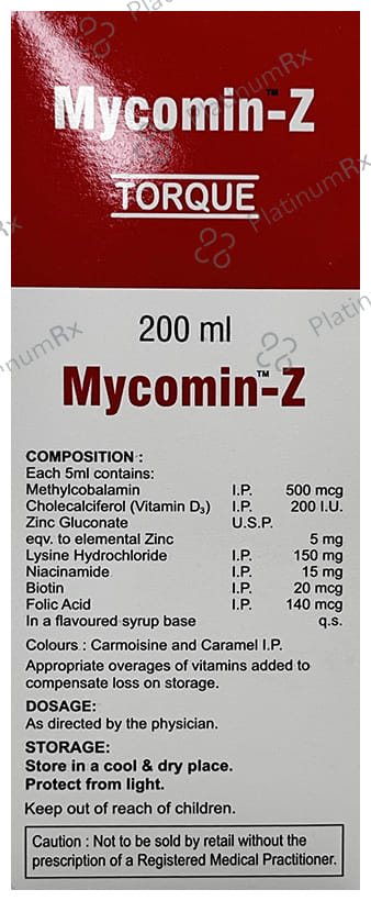 Mycomin Z Syrup
