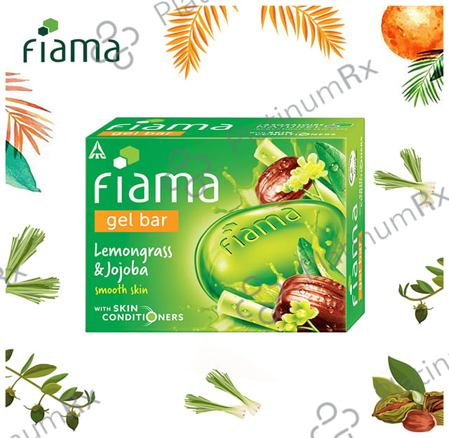 Fiama Lemongrass & Jojoba Gel Bar (125gm Each)