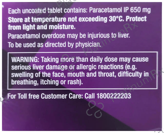 Calpol 650mg Plus Tablet 15s