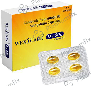 Wexcare D3 60K Capsules