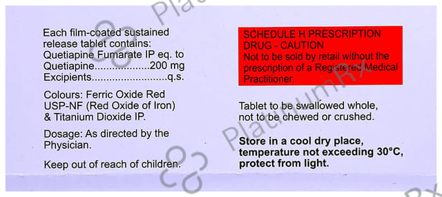 Q Pin SR 200mg Tablet 10s