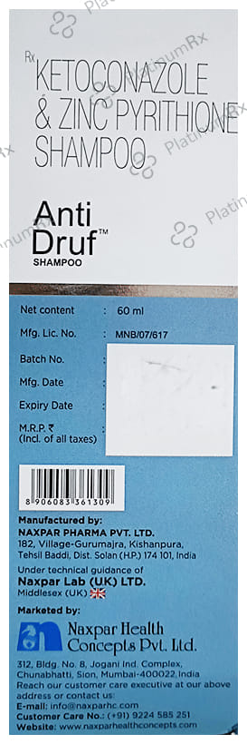 Anti Druf Shampoo 60ml
