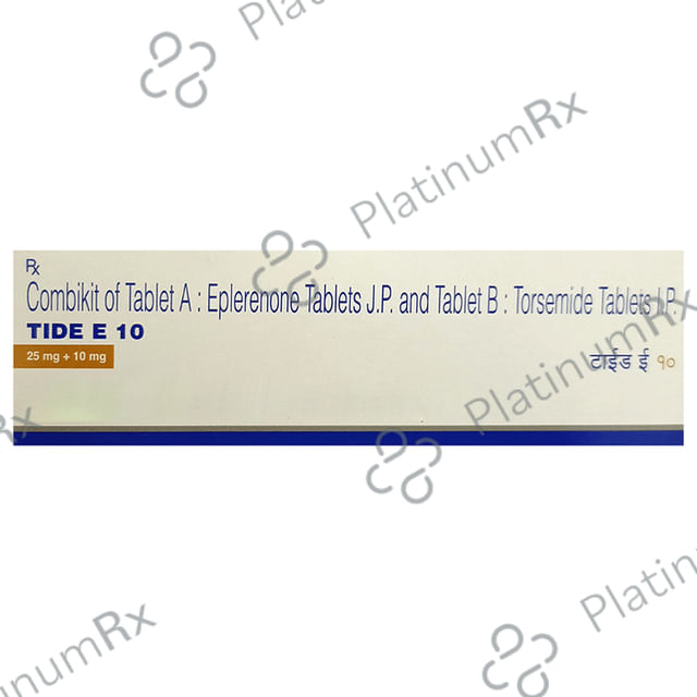 Tide E 10/25mg Tablet Combikit 10s