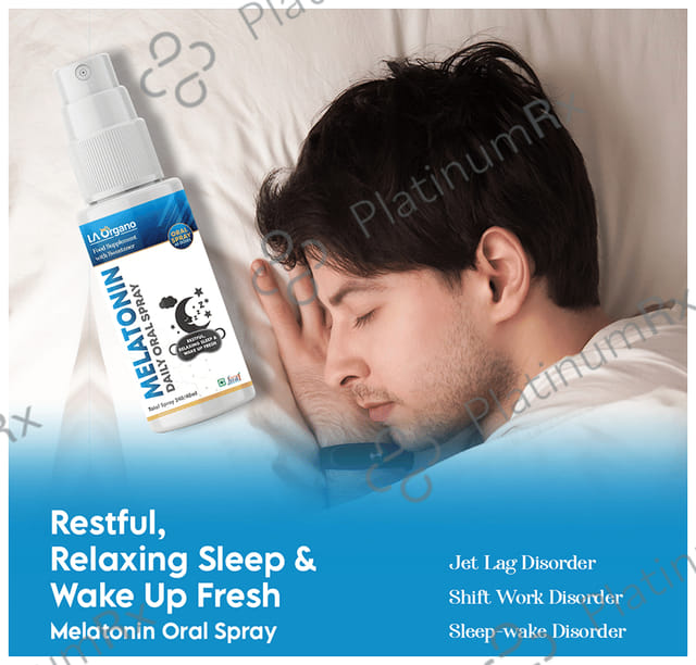LA Organo Melatonin Daily Oral Spray