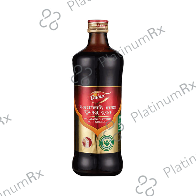Dabur Maharasnadi Kwath (Kadha) with Guggulu - For Joint Pain Relief, Knee Pain, Back Pain & Bone Care with Guggulu
