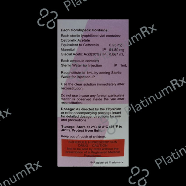 Sanrox 0.25mg Injection