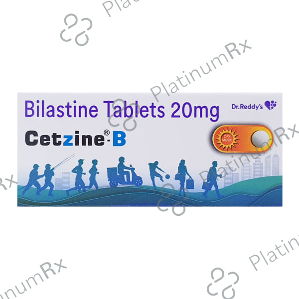Cetzine B 20mg Tablet 10s