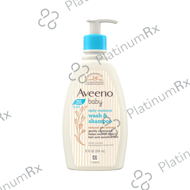 Aveeno Baby Daily Moisture Wash & Shampoo 354ml