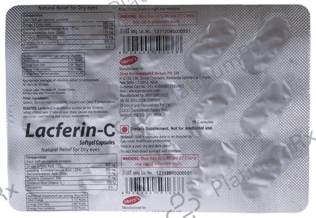 Shrey's Lacferin-C Softgel Capsule 15 capsules