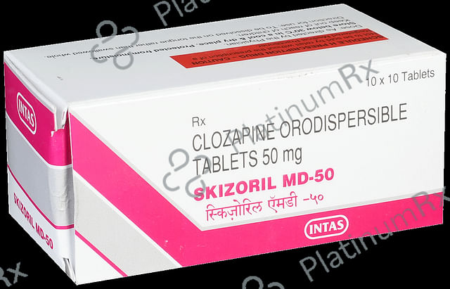 Skizoril MD 50 Tablet 10s