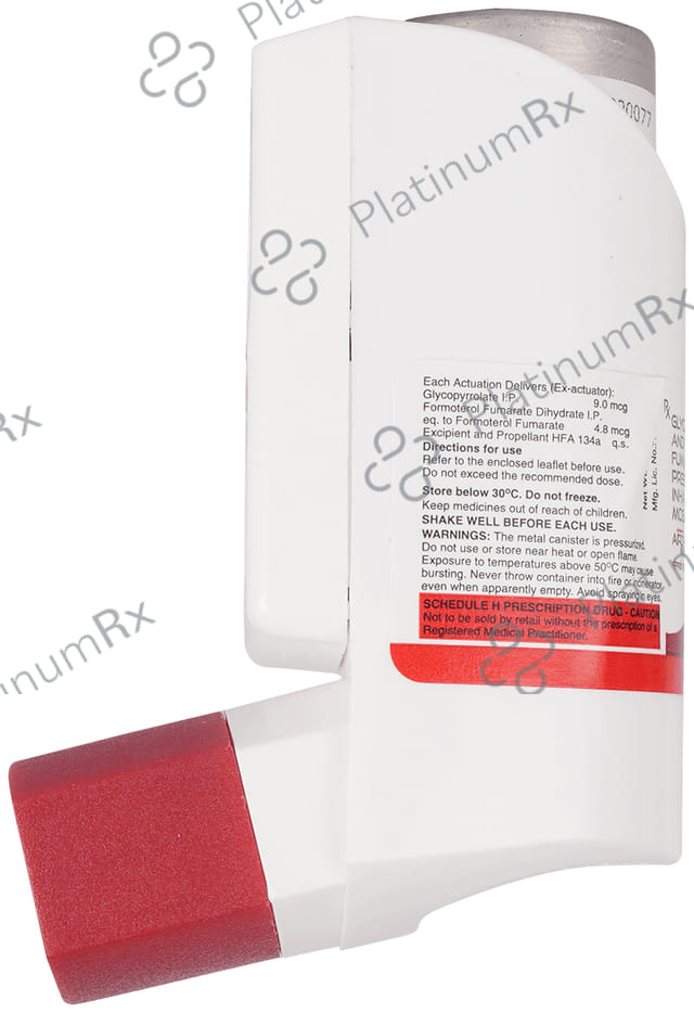 Airz F 4.8/9mcg Inhaler 120MDI