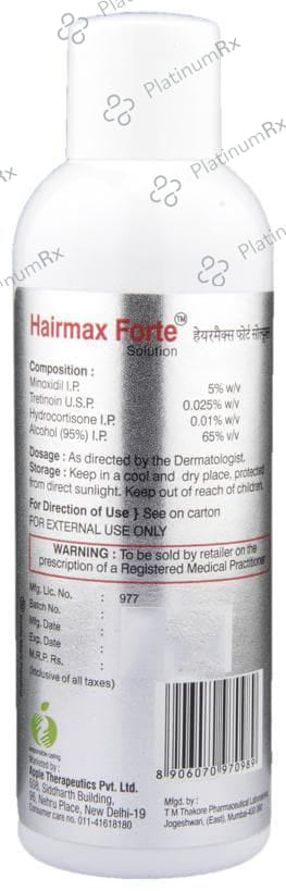 Hairmax Forte Solution 60ml