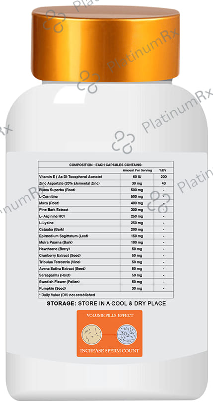 S & M Pharmacy Volume Pills Capsule