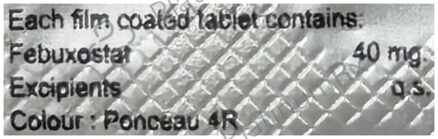 Febubiz 40mg Tablet 10s