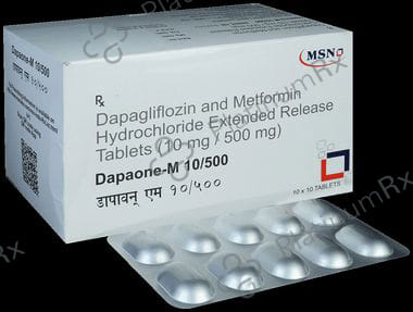 Dapaone M 10/500mg Tablet ER 10s