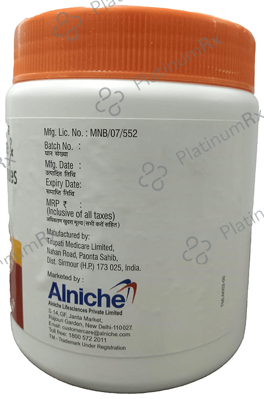 Alniche Digifiber Powder Lemon Orange