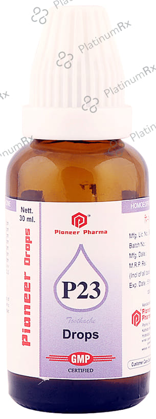 Pioneer Pharma P23 Toothache Drop
