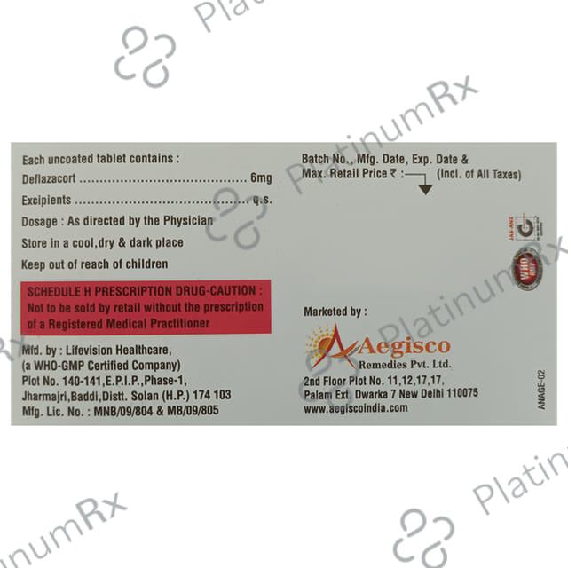 Maxidef 6mg Tablet 10s