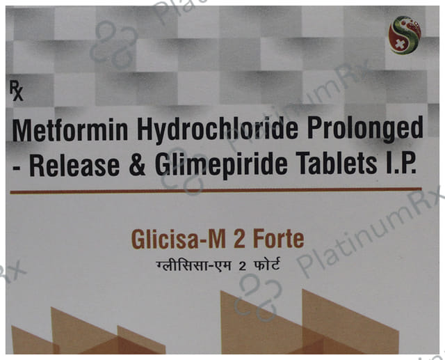 Glicisa M 2/1000mg Forte Tablet PR 10s