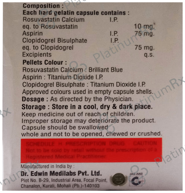 Glyrova Gold 10mg Capsule 10s
