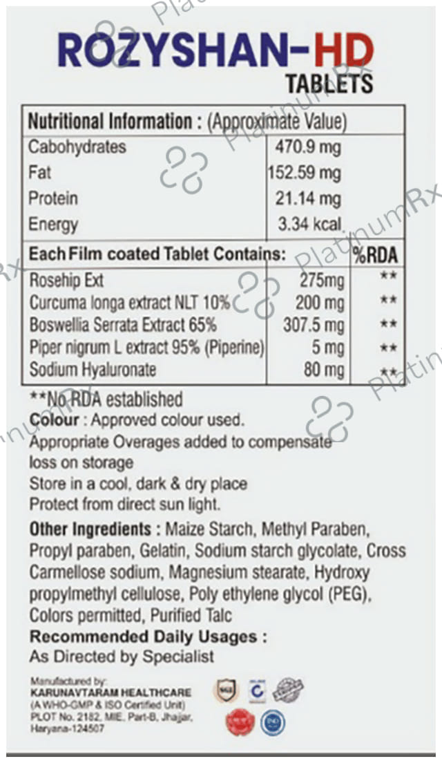 Rozyshan HD Tablet