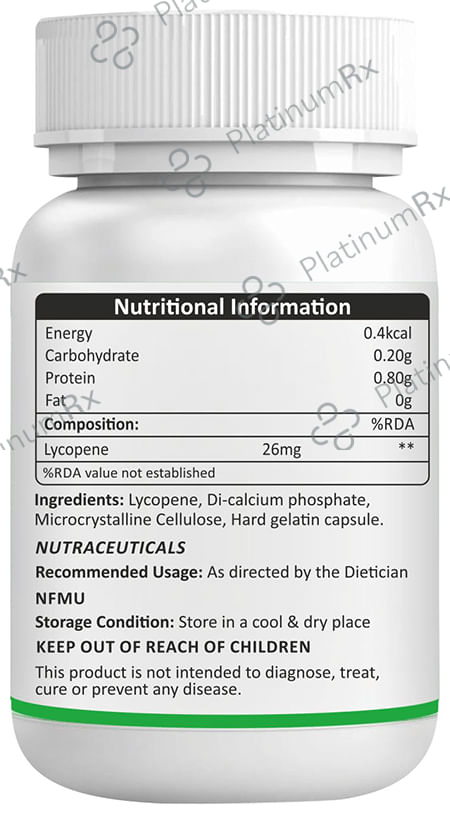 Bioven Lycopene 25mg Capsule