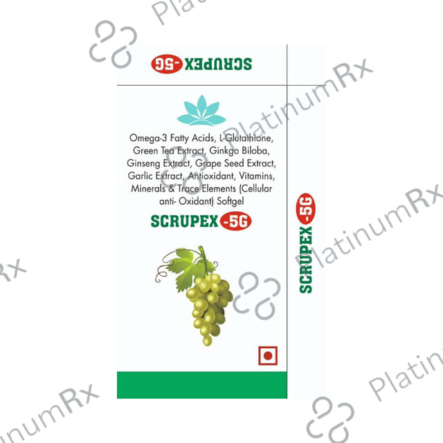 Scrupex 5g Soft Gelatin Capsule 10s