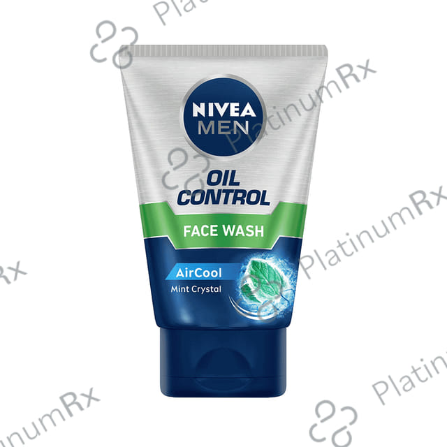 Nivea Men Oil Control Face Wash Air Cool Mint Crystal