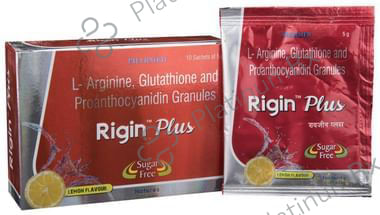 Rigin Plus Sugar Free Lemon Granules 5gm