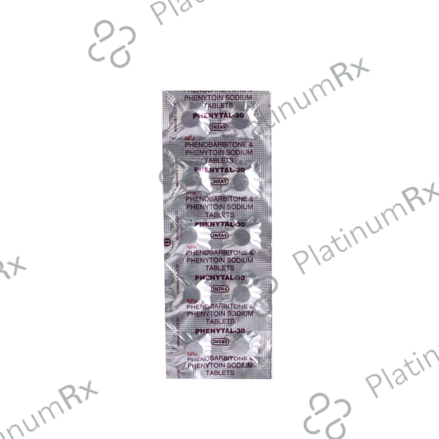 Phenytal 30 mg/100 mg Tablet
