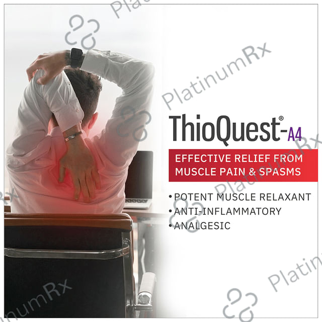 Thioquest A 100/4mg Tablet 10s