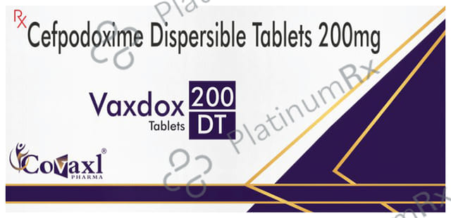 Vaxdox 200mg Tablet DT 10s
