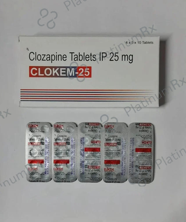 Clokem 25mg Tablet 10s