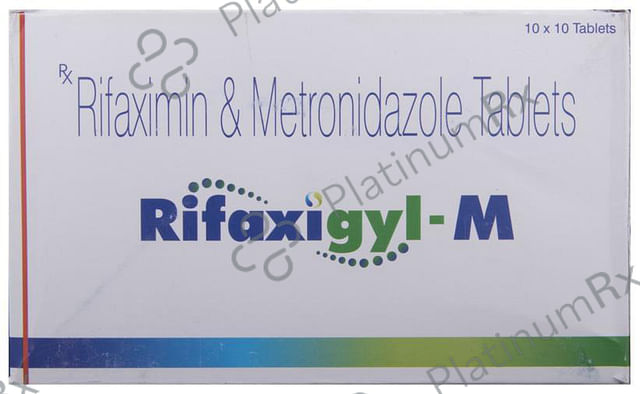 Rifaxigyl M 400/200mg Tablet 10s