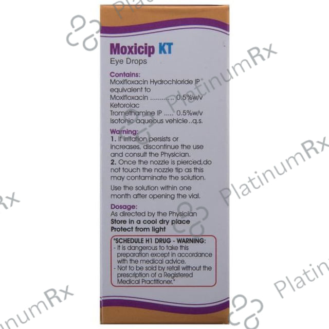 Moxicip KT Eye Drop 5ml