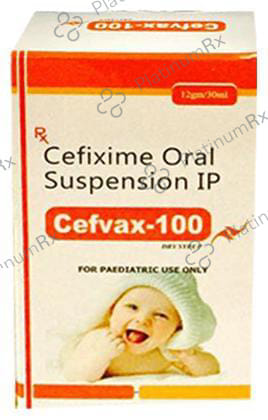 Cefvax 100mg Dry Syrup 30ml
