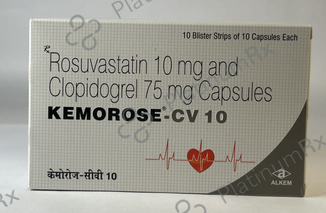 Kemorose CV 10/75mg Capsule 10s