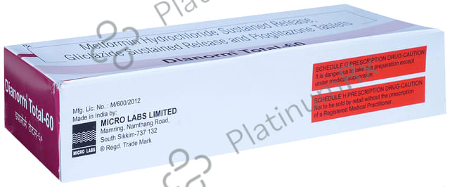Dianorm Total 60/15/500mg Tablet SR 15s